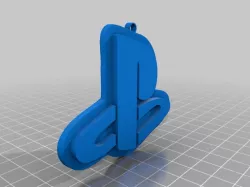 Llavero Ps4 Logo