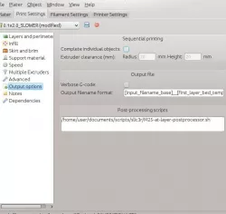 M25-at-layer-postprocessor for Slic3r