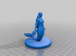 Mermaid + Base (But Better, fixed mesh)