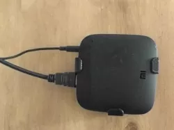 MiBox 3 Wall Bracket (cables from left)
