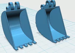 Micro Excavator Buckets