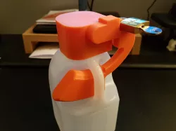 Milk carton lock 1/2 pint