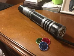 Modular Lightsaber UPGRADE: Color change disk
