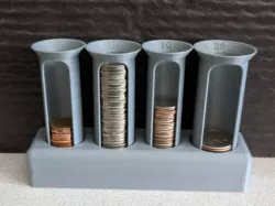 Mount for Coin Wrapper Roller