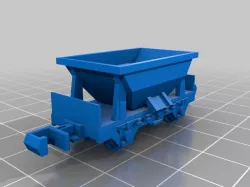 N scale freight mine wagon