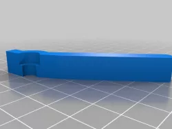 Nerf Longshot Ambidextrous mag magazine release