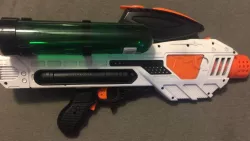 OFP Nerf Rival Nemesis Pod Holder Remix to Adventure Force Tactical Strike Accelerator Motorized Ball Blaster Rail Replacement