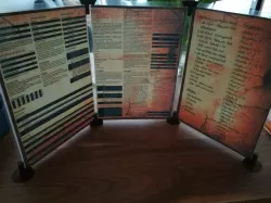 P&P Game Master Screen  holder