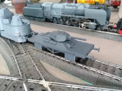 Panzerjagerwagen T-34 in H0 scale