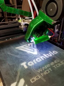 Radial Fan Fang - Dual Extruder - with Light Bar
