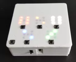 Rainbow Dice Box