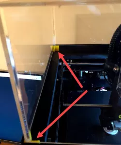 Raise3D - N1 - Support for cover height