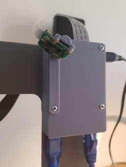 Raspberry Pi 3 Model B case for mounting on Cocoon Create Touch / Wanhao Duplicator i3 Plus 