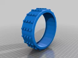 RC Buggy Tire with optional outer sleeve