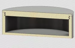 Round box screw top