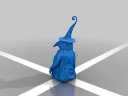 RPG mage miniature