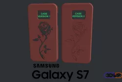 Samsung Galaxy S7 Rose Case