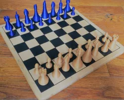 Simple Chess Pieces