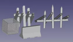 Some Tabletop Barriers 1:80
