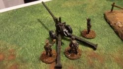 Soviet A-19 122mm gun - 28mm scale