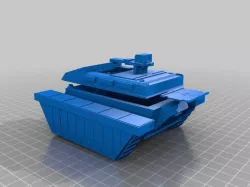 Space army recovery and support vehicle