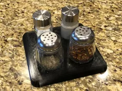 Spice caddy for the table.