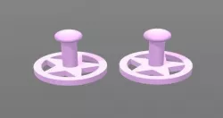 star cufflinks