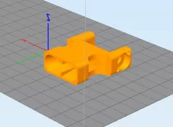 Strap buckle for loop at end of leash