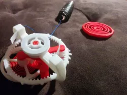 String-based power wheel for Flying Tourbillon