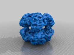 STRUCTURE OF THE CUBIC CORE OF THE PYRUVATE DEHYDROGENASE MULTIENZYME COMPLEX