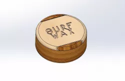 Surf Wax Box