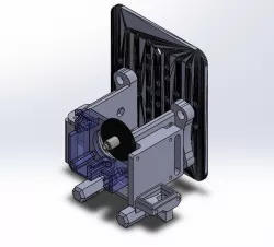 Titan aero mount for tevo black widow