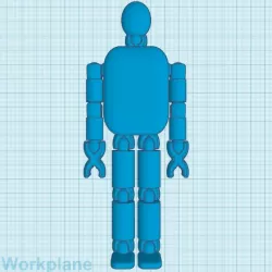 Toy Figurine featuring moving body parts with Accessories
