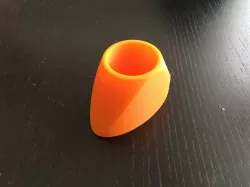 Upside down condiment stand