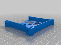 Ver:2.0 Modular multiple HDD 2.5"/ SSD rack tray holder stand container DIN Rail