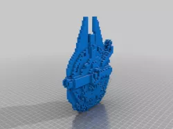voxel millenium falcon