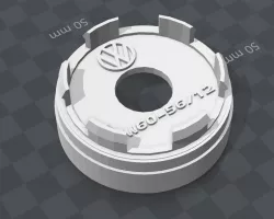 VW Centre Cap Adapter 60mm to 56mm x12mm 