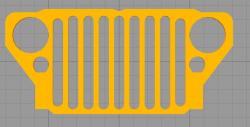 3d printed willys jeep grill for sale | Page 1 | STLFinder