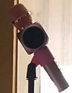 wireless microphone holder