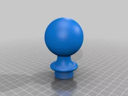 3/4" npt Fancy Pipe Plug
