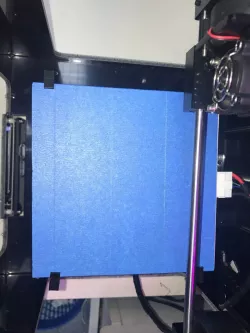 3D Printer printing surface clip
