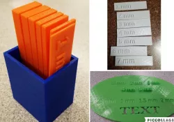 3D printing thickness templates for classroom 