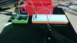 3DX: Blinking LED light.