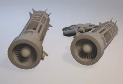 Abandoned Pod Racer For Star Wars Legion