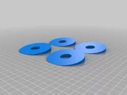 angled washers