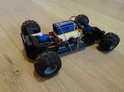 Autonomous 3D printed vehicle with obstacle avoidance function
