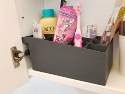 Bathroom cubbard organizer