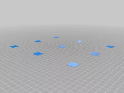 Bed Leveling (Tramming) Squares