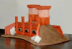 Bunker Desert Terrain 40k