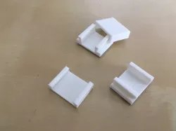 Cable holder openable